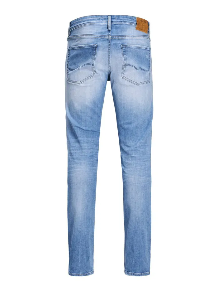Slim Jeans JACK and JONES Mens GLENN ORG JOS 588 LID 50SPS SLIM FIT JEANS Blue Blue Denim