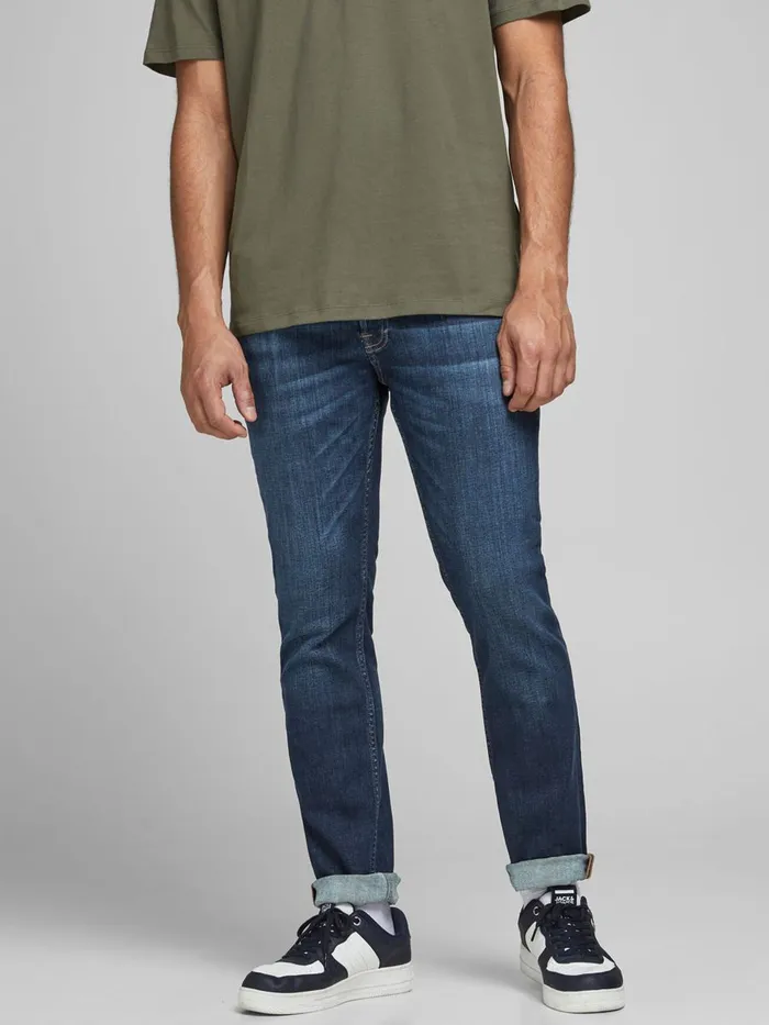 Slim Jeans JACK and JONES Mens TIM ORIGINAL CJ 927 SLIMSTRAIGHT FIT JEANS Blue Blue Denim Slim Jeans JACK and JONES Mens TIM ORIGINAL CJ 927 SLIMSTRAIGHT FIT JEANS Blue Blue Denim