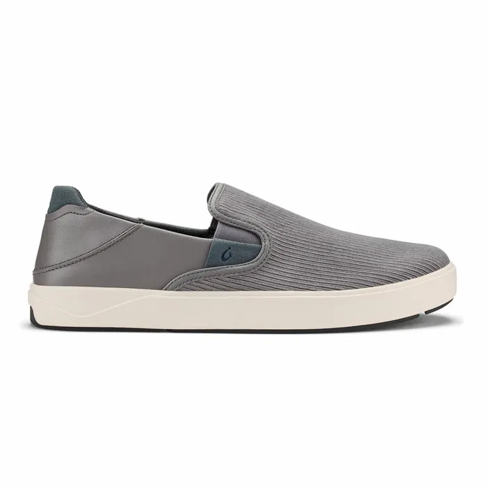 SlipOn Men Olukai Laeahi Kapa SlipOn039s 8211 Graphite Dark Shadow