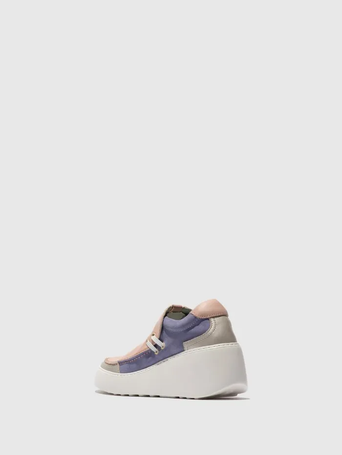 Slipon Trainers DAVY667FLY SILVERPALE PINKVIOLET Women Fly London Trainers