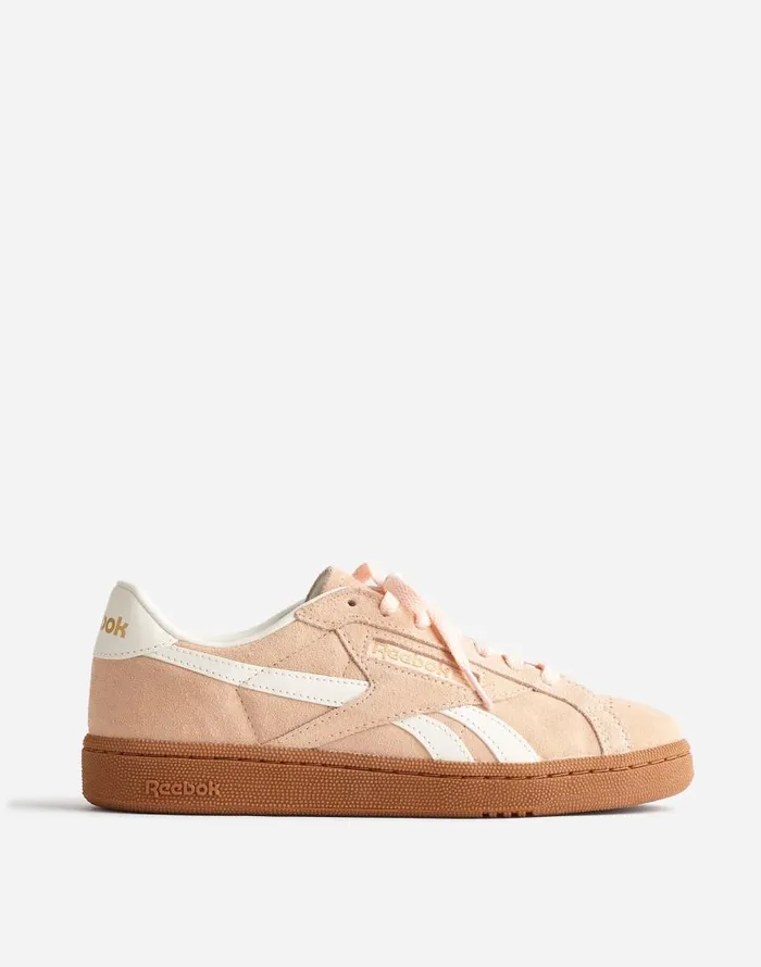 Sneakers Women Madewell Reebok Club C Grounds UK Sneakers Washed Clay Chalk Gum