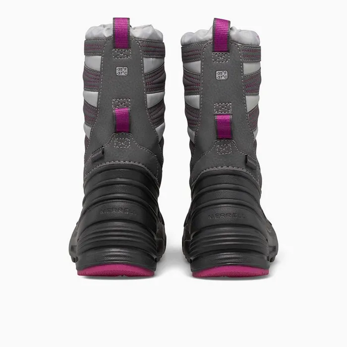 Snow Quest Lite 30 Waterproof Greyberry Kids Merrell Boots Snow Quest Lite 30 Waterproof Greyberry Kids Merrell Boots