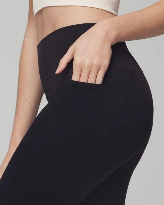 Soma 247 HighWaist Crop Leggings Black Women Bottoms