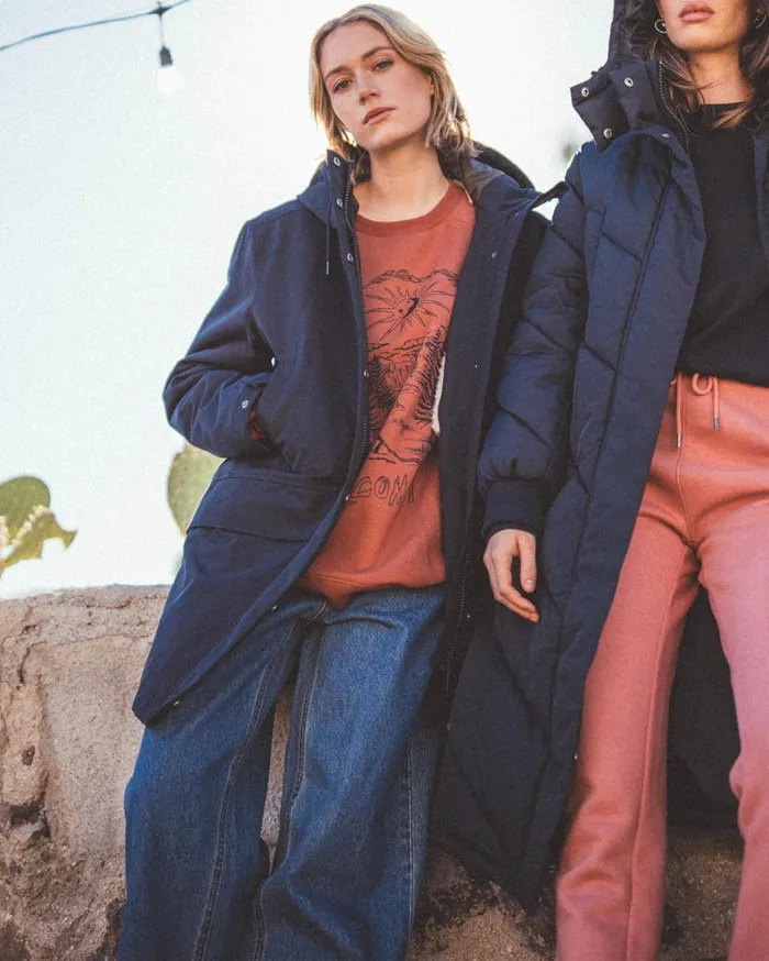 Somestone 10K Parka 8211 Black Womens Volcom Jackets
