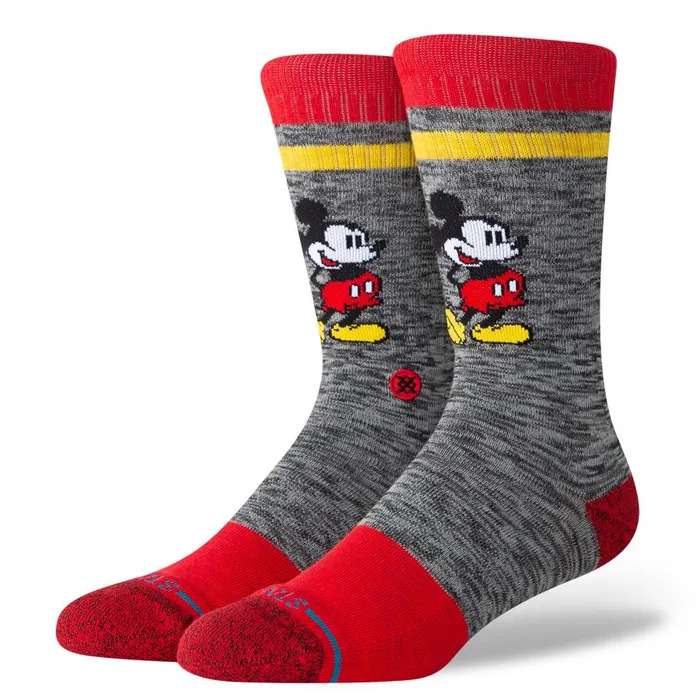 Stance X Vintage Disney 2020 Crew Socks Mickey Mouse 8211 Black MenWomen Stance Crew Stance X Vintage Disney 2020 Crew Socks Mickey Mouse 8211 Black MenWomen Stance Crew