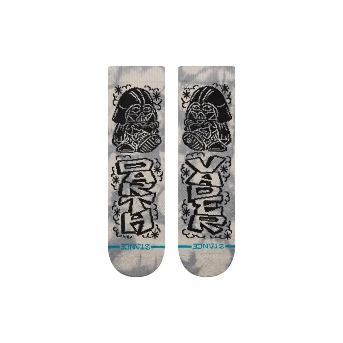 Star WarsStance Crew Socks Darth 8211 Black Kids Stance Kids