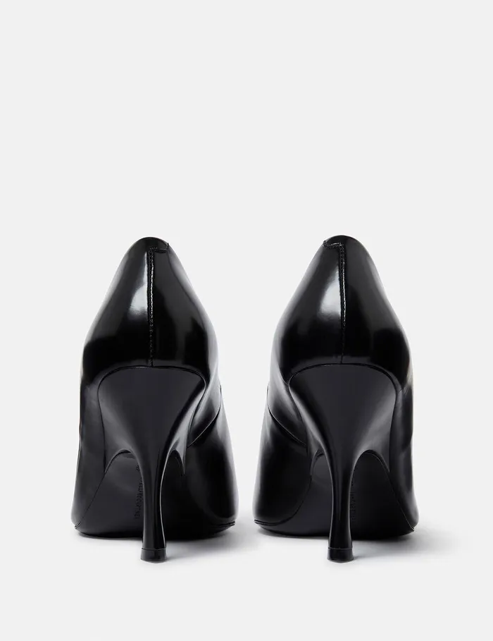 Stella McCartney Heels Women Elsa PointedToe Pump Pitch Black Stella McCartney Heels Women Elsa PointedToe Pump Pitch Black