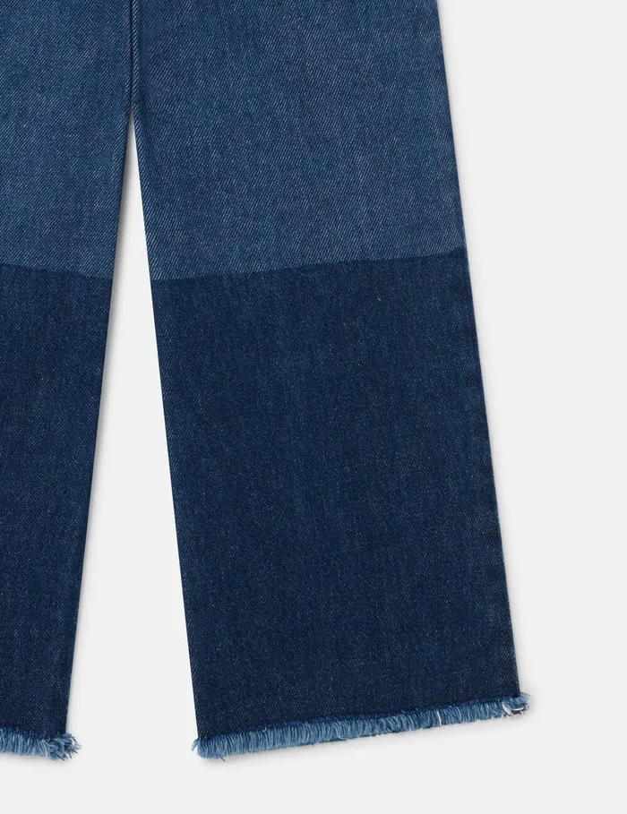 Stella McCartney Pants and Shorts Kids Horse Appliqu Denim Jeans Blue Stella McCartney Pants and Shorts Kids Horse Appliqu Denim Jeans Blue