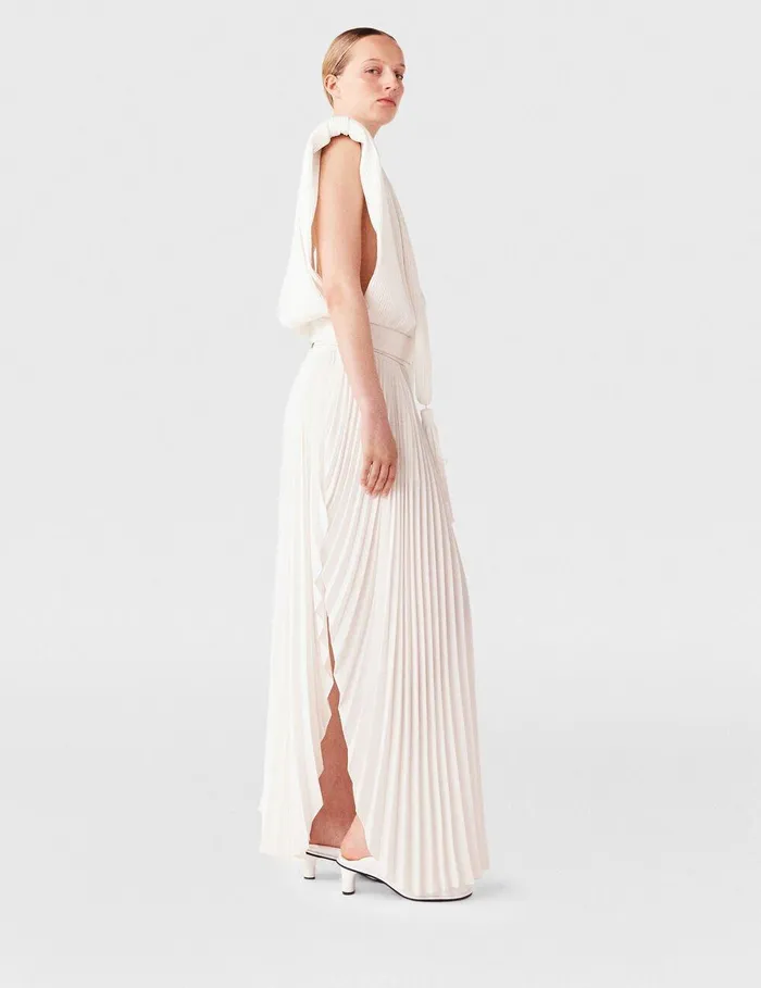 Stella McCartney Shirts And Tops Women Tassel Front Loose Shirt Pure White Stella McCartney Shirts And Tops Women Tassel Front Loose Shirt Pure White
