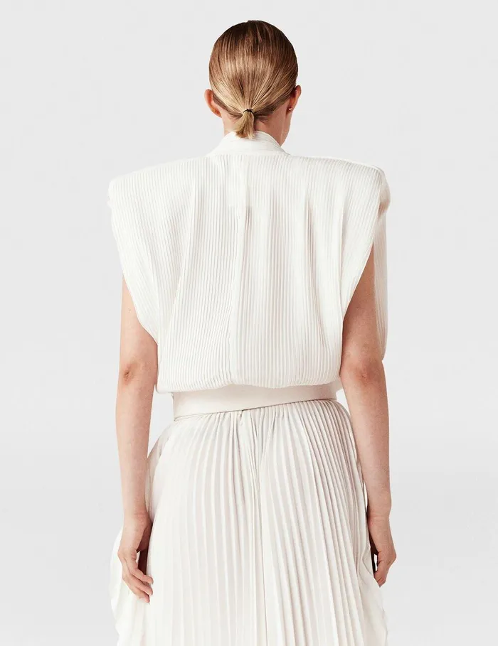 Stella McCartney Shirts And Tops Women Tassel Front Loose Shirt Pure White Stella McCartney Shirts And Tops Women Tassel Front Loose Shirt Pure White