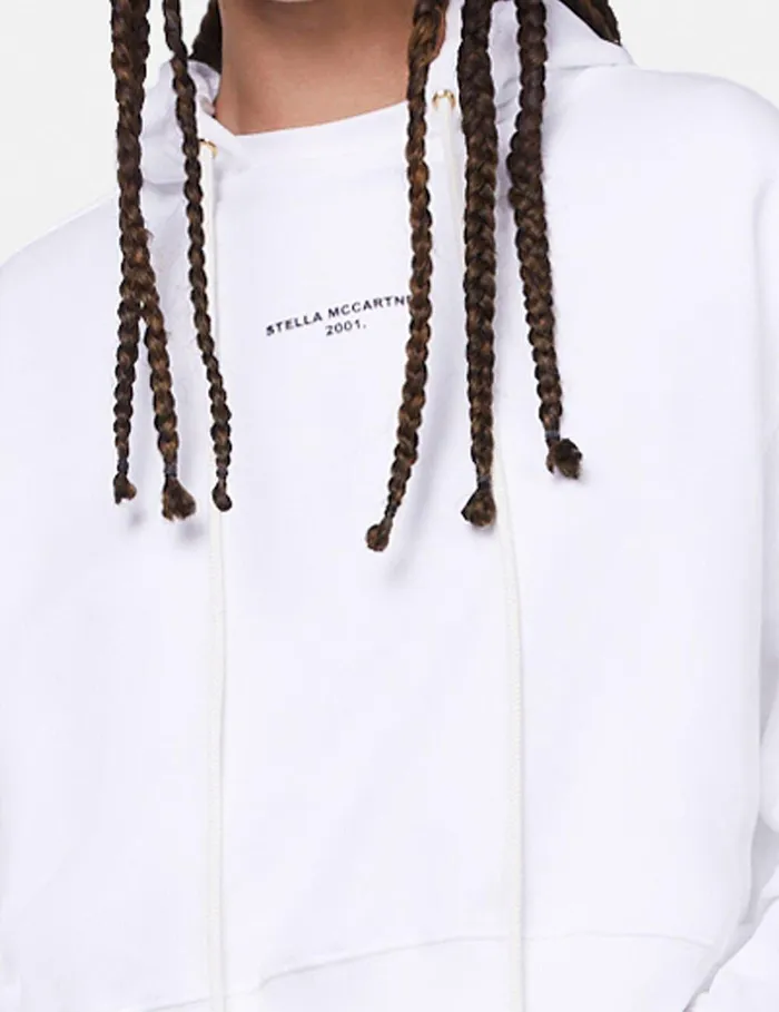 Stella McCartney Sweatshirts And TShirts Women Stella McCartney 2001 Hoodie White Stella McCartney Sweatshirts And TShirts Women Stella McCartney 2001 Hoodie White