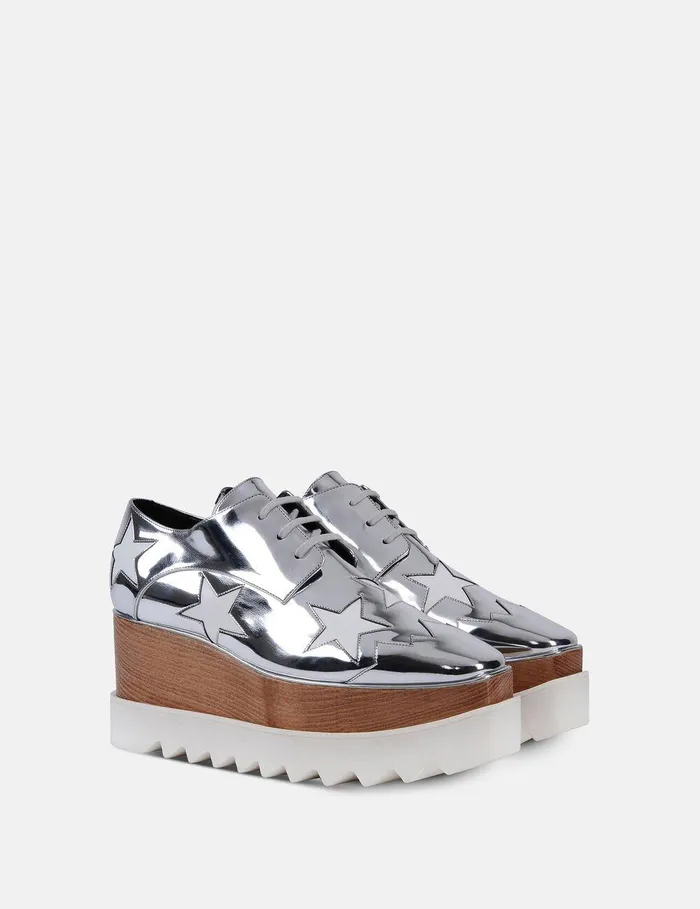 Stella McCartney Wedges Women Elyse Platforms White Stella McCartney Wedges Women Elyse Platforms White