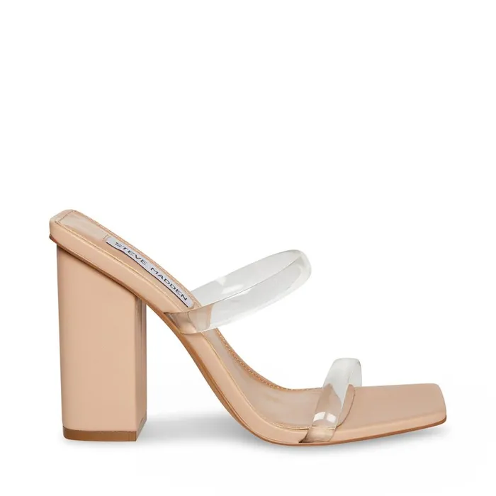 Steve Madden Blake Clear Womens Heels