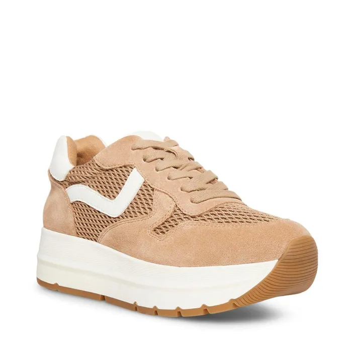 Steve Madden Carlton Sand Womens Sneakers Steve Madden Carlton Sand Womens Sneakers
