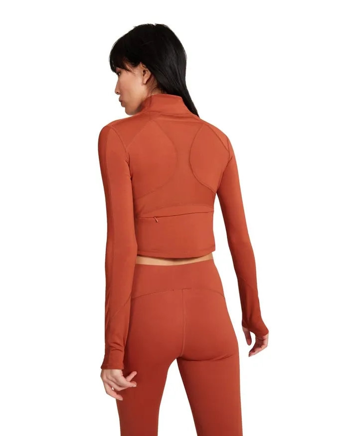 Steve Madden Cropped Active Jacket Brown Womens Jackets and Coats Steve Madden Cropped Active Jacket Brown Womens Jackets and Coats