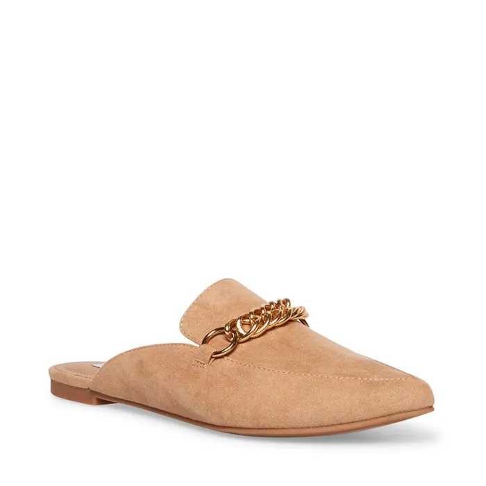 Steve Madden Foreseen Tan Womens Flats