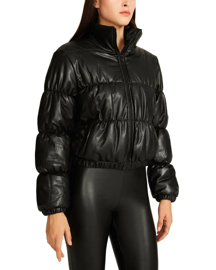 Steve Madden Kelper Jacket Black Womens Jackets and Coats