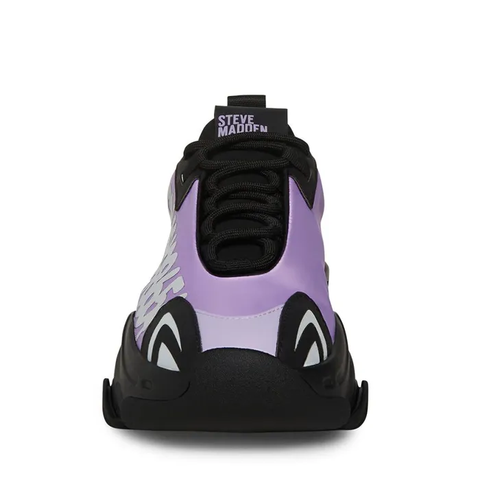 Steve Madden Peak Blackpurple Blk Purple Womens Sneakers Steve Madden Peak Blackpurple Blk Purple Womens Sneakers