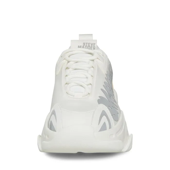 Steve Madden Peak White Womens Sneakers Steve Madden Peak White Womens Sneakers