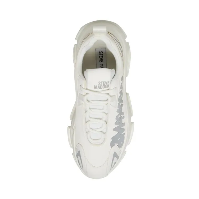 Steve Madden Peak White Womens Sneakers Steve Madden Peak White Womens Sneakers