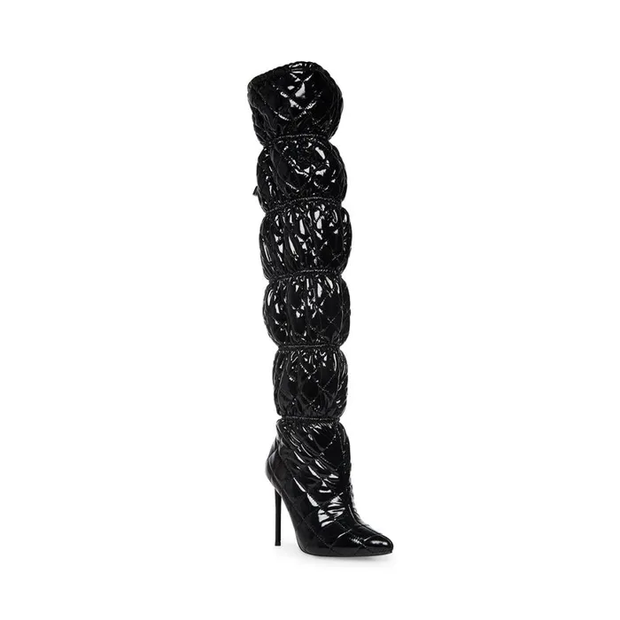 Steve Madden Silhouette Blackblack Black Black Womens Boots Steve Madden Silhouette Blackblack Black Black Womens Boots