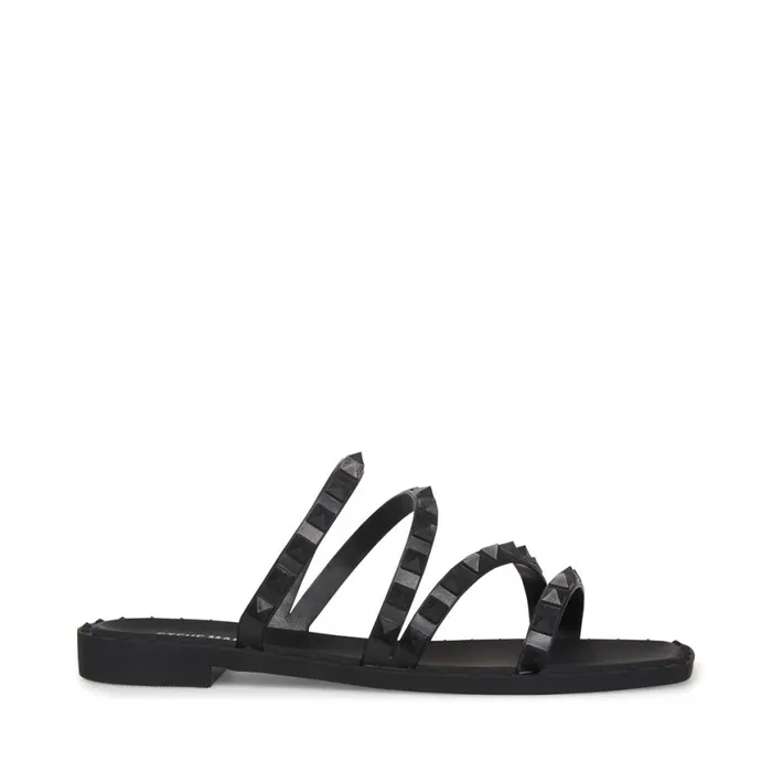 Steve Madden Skyler J Black Womens Sandals
