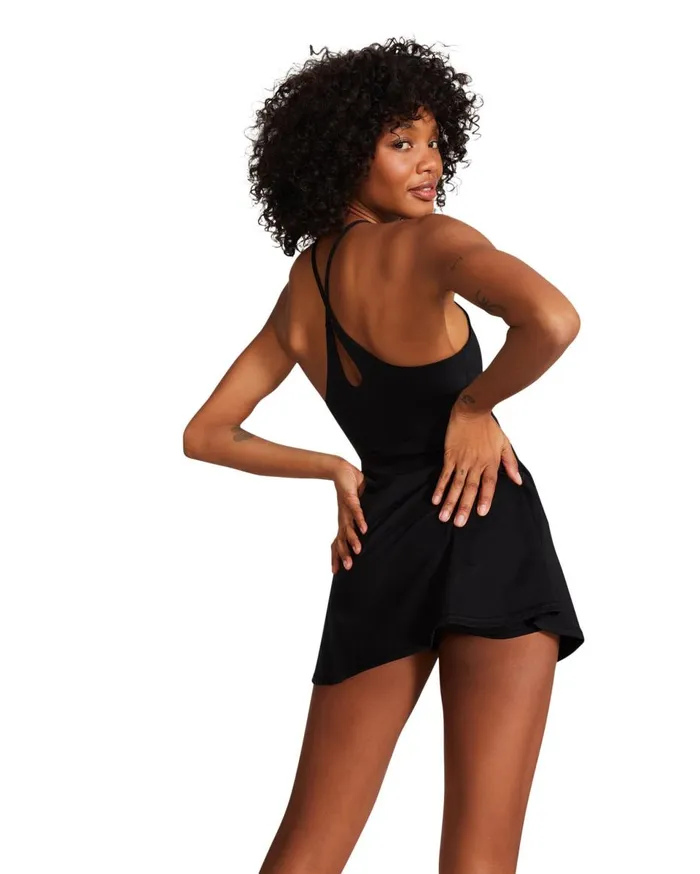 Steve Madden Werk Out Dress Black Womens Dresses