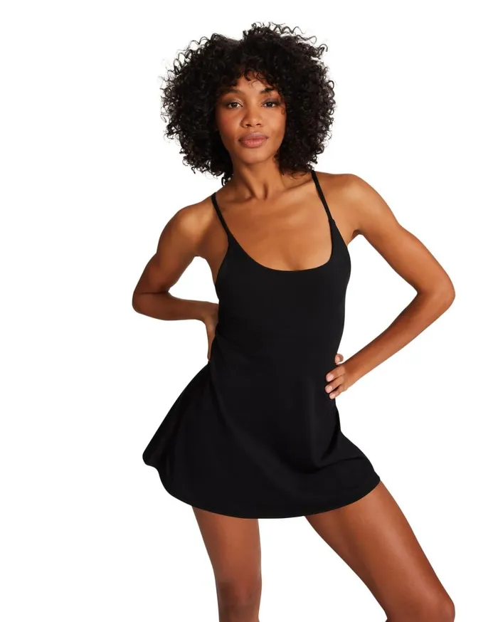 Steve Madden Werk Out Dress Black Womens Dresses
