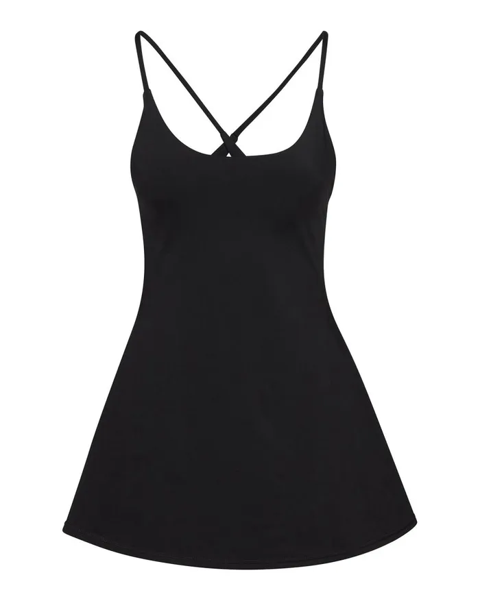 Steve Madden Werk Out Dress Black Womens Dresses