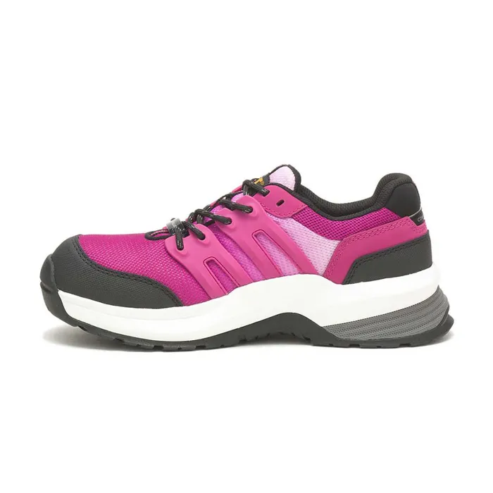 Streamline 20 Composite Toe Work Shoe Festival Fuchsia Women Cat Footwear Shoes
