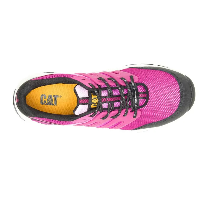 Streamline 20 Composite Toe Work Shoe Festival Fuchsia Women Cat Footwear Shoes
