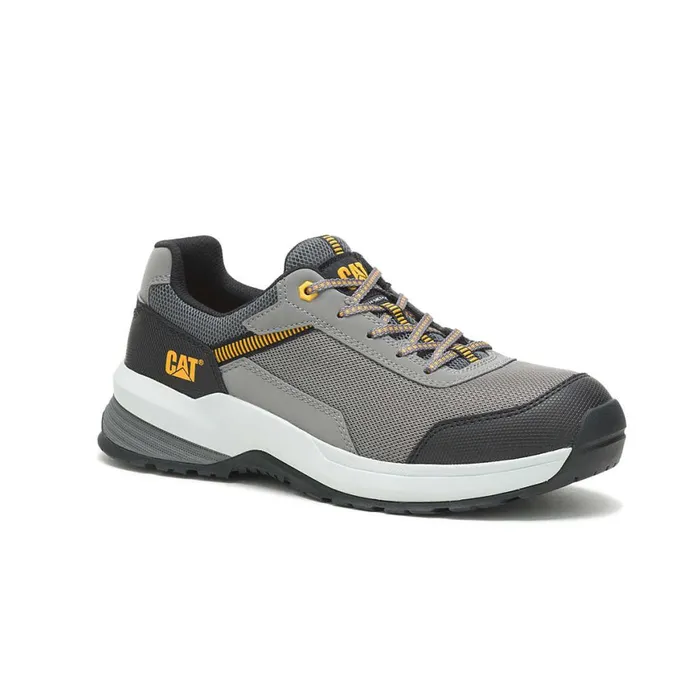 Streamline 20 Mesh Composite Toe Work Shoe Medium Charcoal Men Cat Footwear Shoes