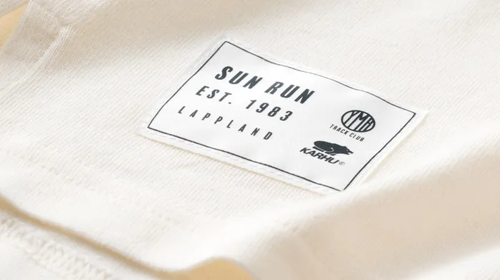 SUN RUN TSHIRT 8211 OFF WHITE Women Karhu Running Apparel