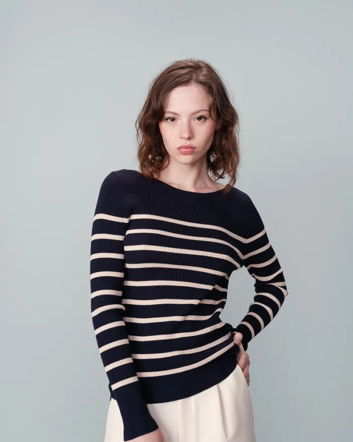 SWEATER MARINE NATEO Shop Grace and Mila Striped Jumpers