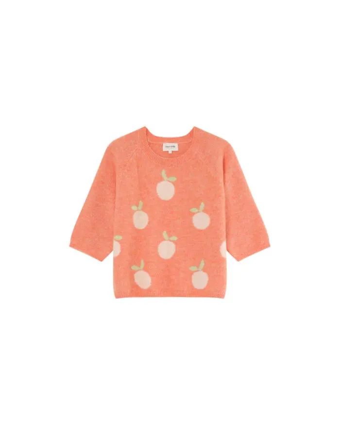 SWEATER ORANGE MACY Shop Grace and Mila Patterned Sweaters