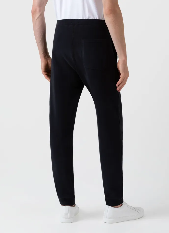 Sweatshirts and Sweatpants ussunspel Men Loopback Sweatpants Black