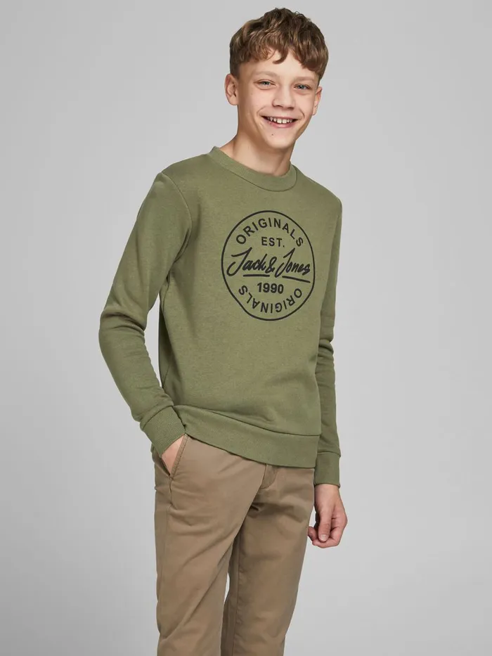 Sweatshirts JACK and JONES Junior BOYS 2PACK CREW NECK SWEATSHIRT Blue Navy Blazer Gift Ideas