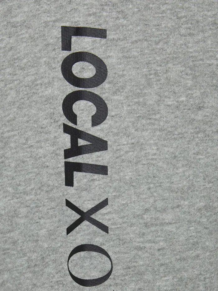 Sweatshirts JACK and JONES Mens MULTIPLE LOGO PLUS SIZE SWEATSHIRT Grey Light Grey Melange On Sale