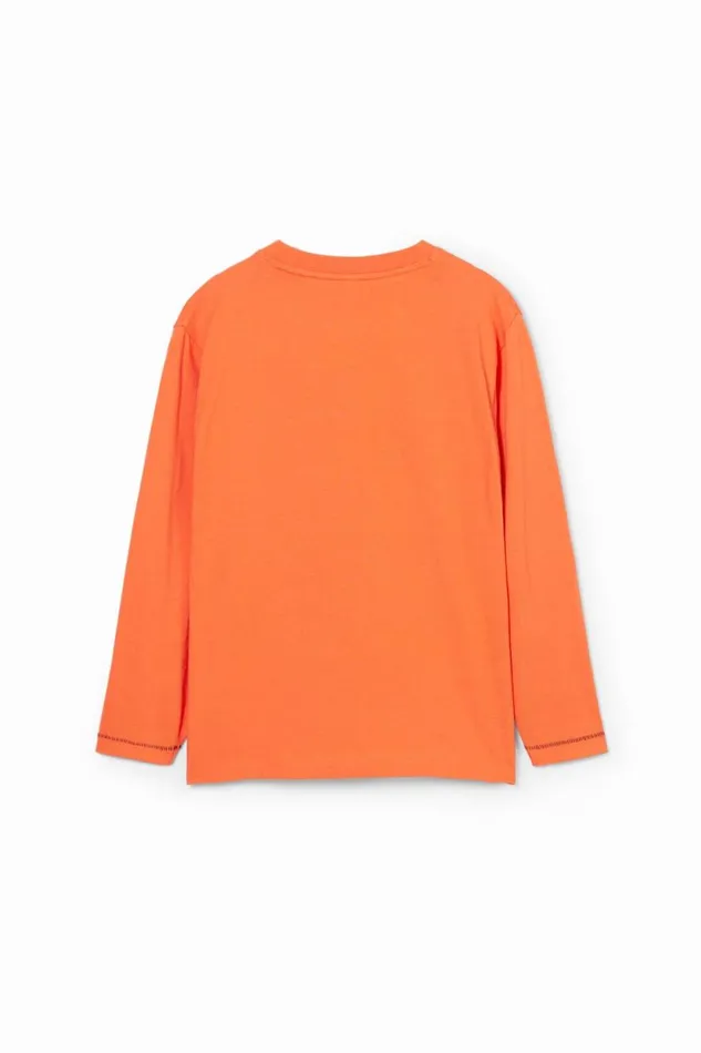 Tshirts And Shirts Kids Desigual Desigual Dinosaur Tshirt Orange