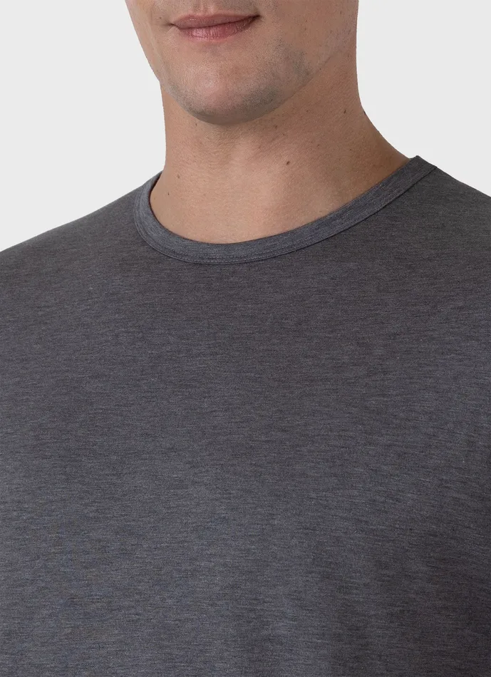 Tshirts Classic Tshirt Charcoal Melange ussunspel Men Tshirts Classic Tshirt Charcoal Melange ussunspel Men