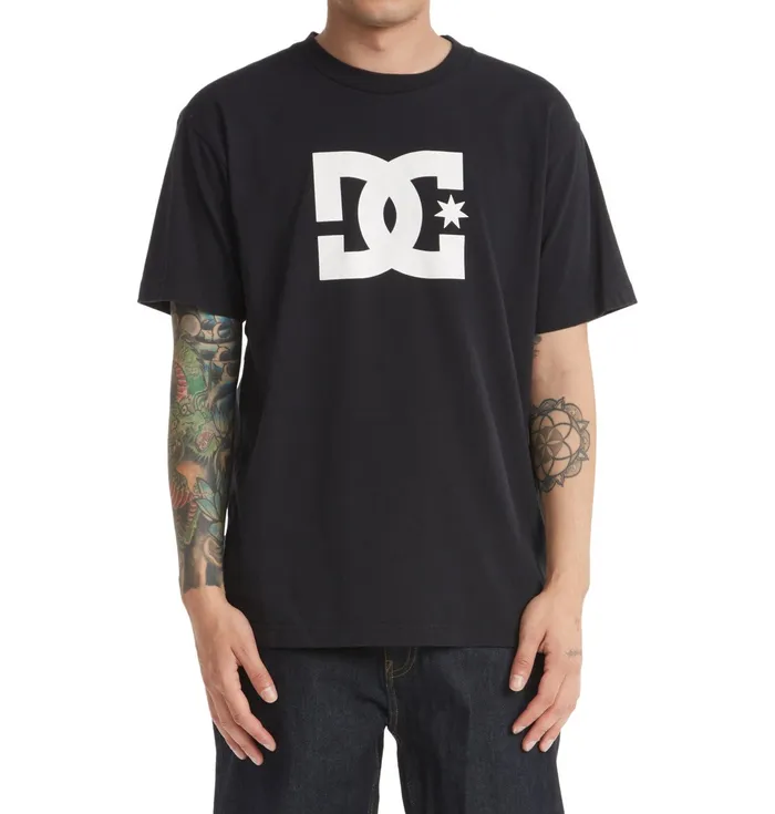 TShirts DC Star TShirt black DC Shoes Men