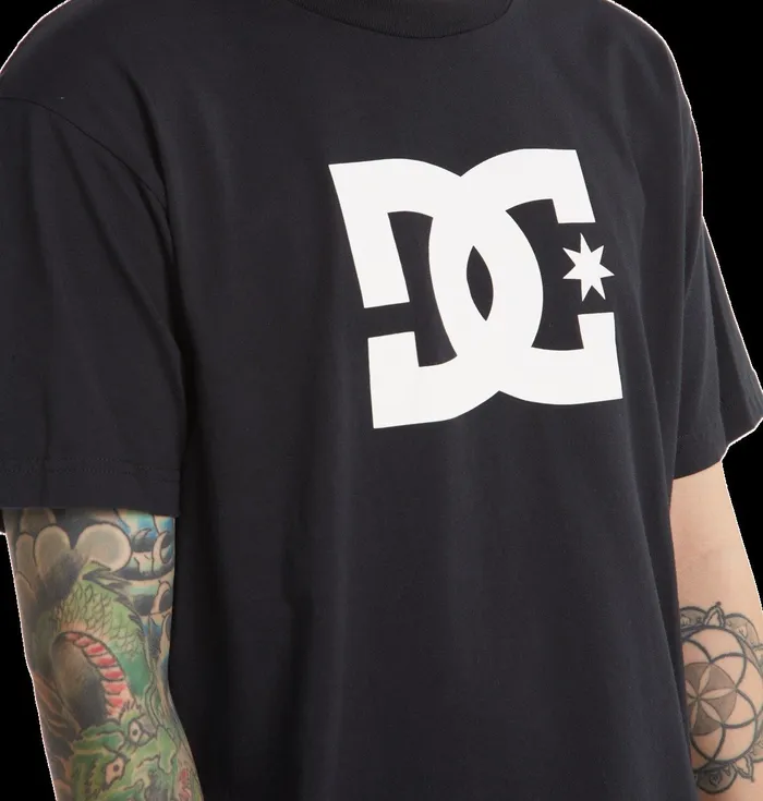TShirts DC Star TShirt black DC Shoes Men