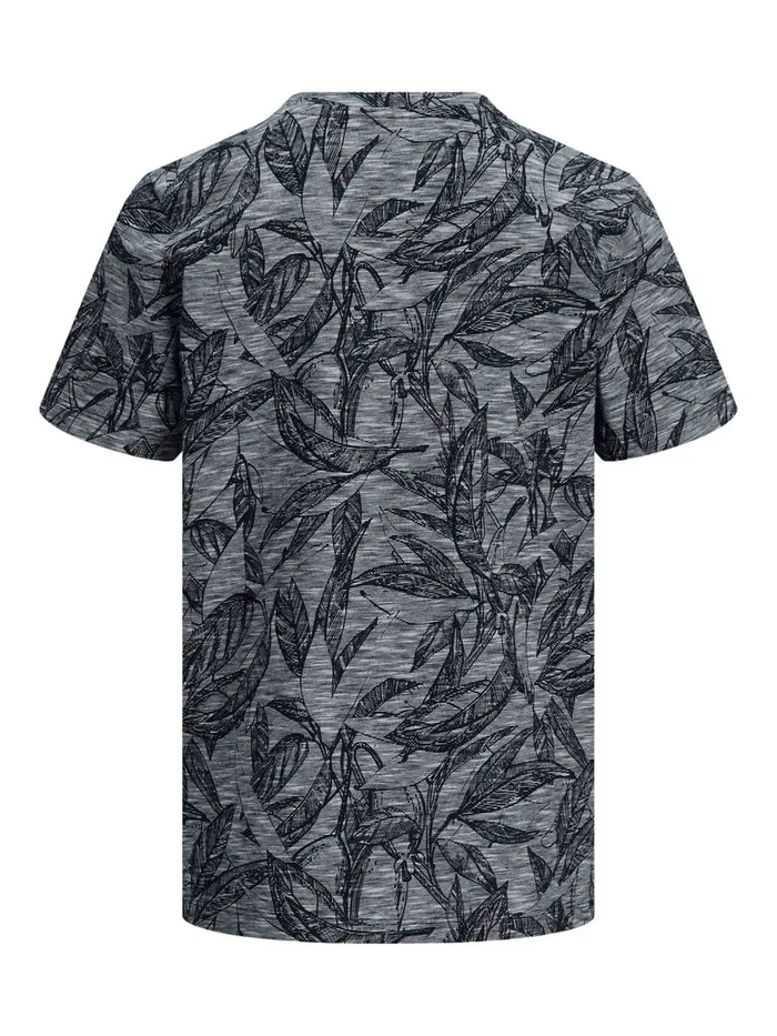 Tshirts JACK and JONES Junior BOYS ALLOVER BOTANICAL PRINT TSHIRT Blue Navy Blazer For Sale