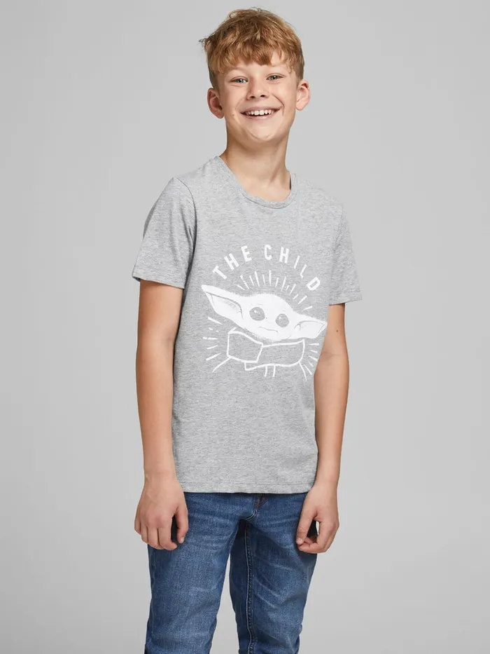 Tshirts JACK and JONES Junior BOYS STAR WARS TSHIRT Grey Light Grey Melange Popular Tshirts JACK and JONES Junior BOYS STAR WARS TSHIRT Grey Light Grey Melange Popular