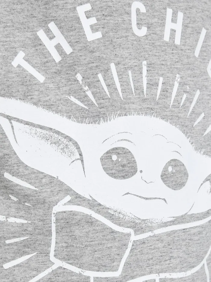 Tshirts JACK and JONES Junior BOYS STAR WARS TSHIRT Grey Light Grey Melange Popular