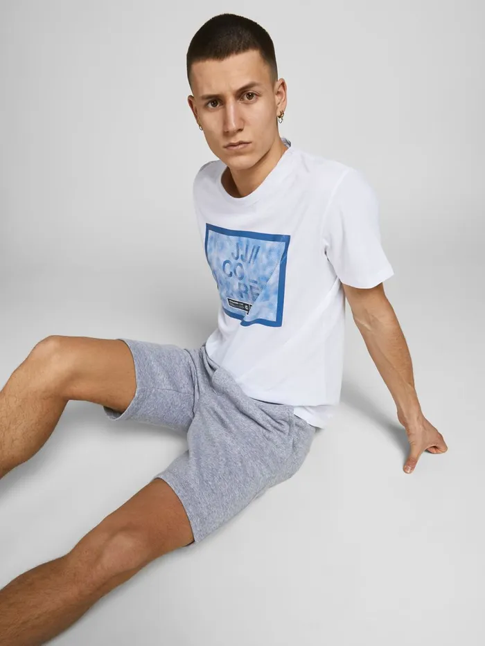 Tshirts JACK and JONES Mens NYC SUBWAY PRINT TSHIRT White White Gift 4 You