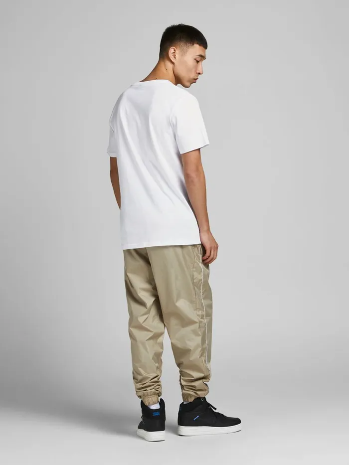 Tshirts JACK and JONES Mens PHOTO PRINT TSHIRT White White Gift for Friend
