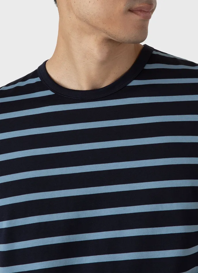 Tshirts Men ussunspel Classic Tshirt NavyComo Blue Tshirts Men ussunspel Classic Tshirt NavyComo Blue