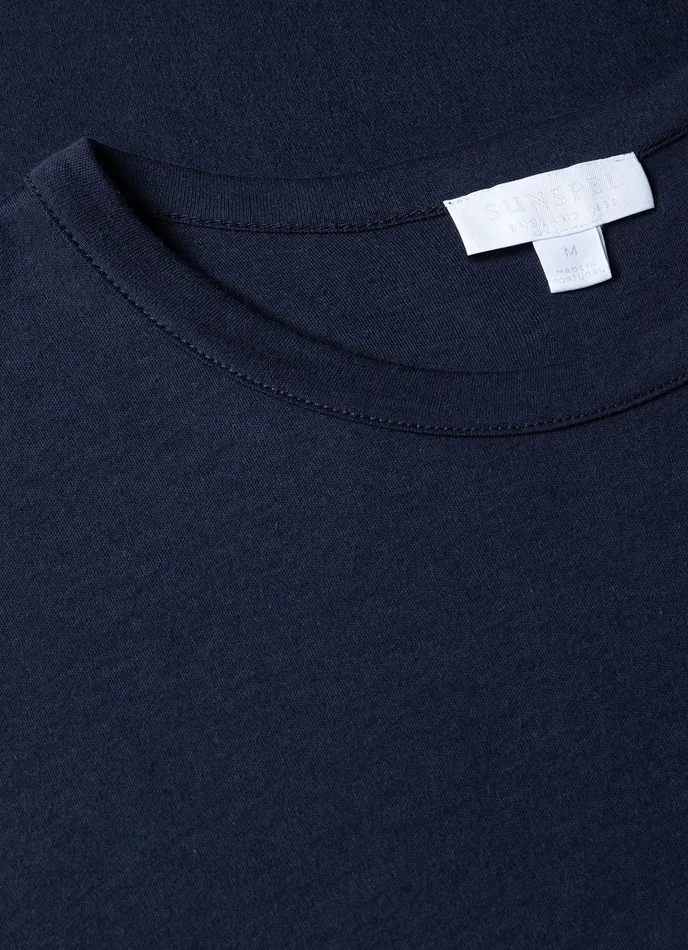 Tshirts Sea Island Cotton Tshirt Navy ussunspel Men Tshirts Sea Island Cotton Tshirt Navy ussunspel Men