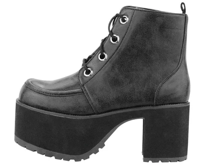 TUK Shoes Platforms Women Distressed Ankle Nosebleed Boot TUK Shoes TUK Shoes Platforms Women Distressed Ankle Nosebleed Boot TUK Shoes